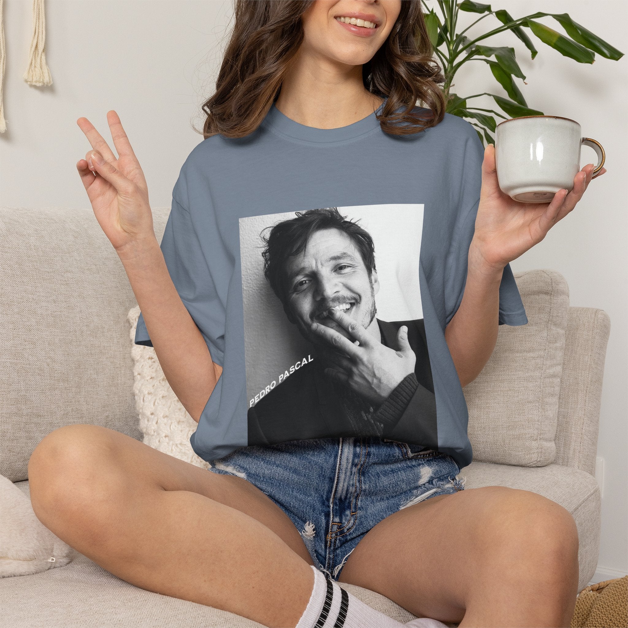 Pedro Pascal Retro Graphic Tee | Pop Culture Fan Gift
