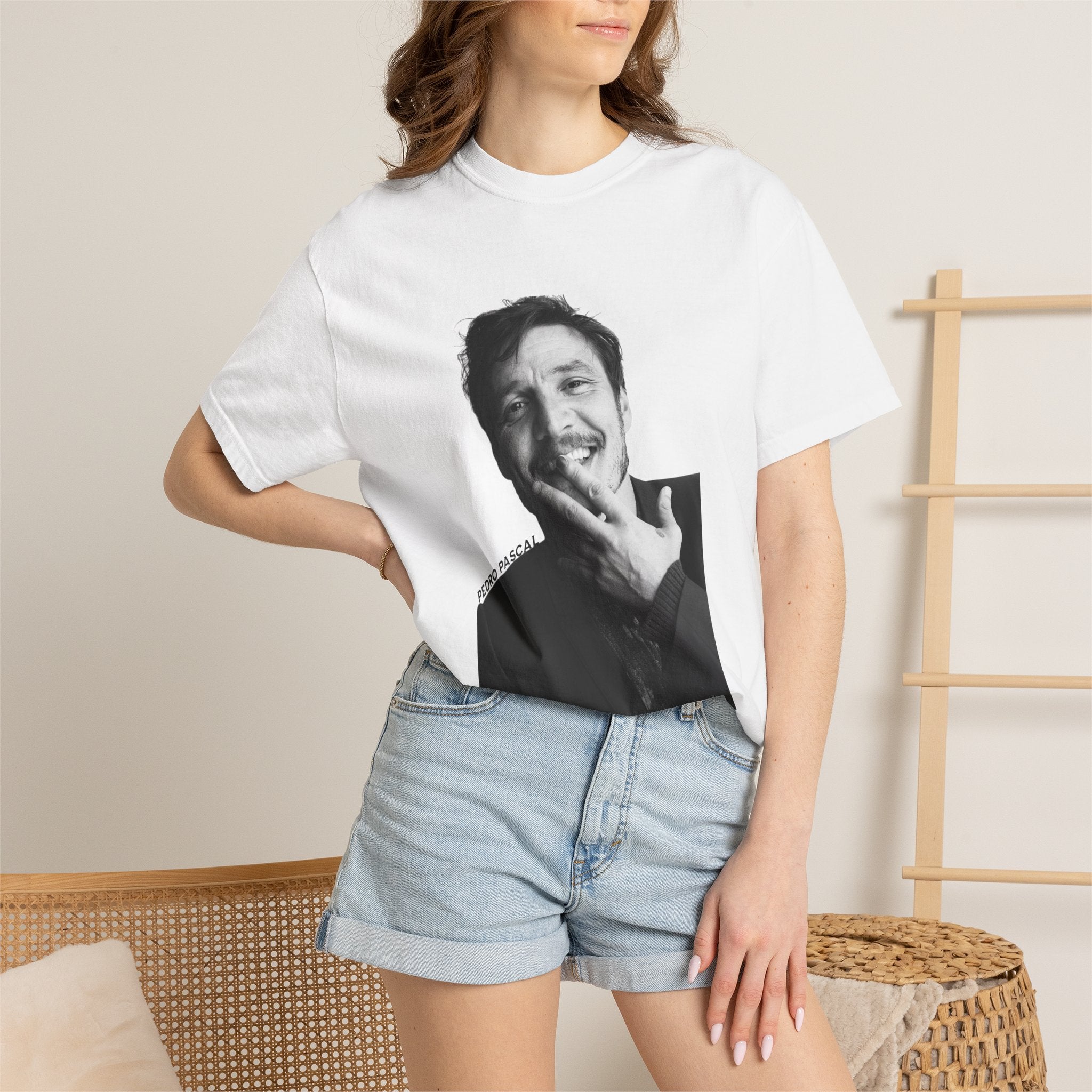 Pedro Pascal Retro Graphic Tee | Pop Culture Fan Gift