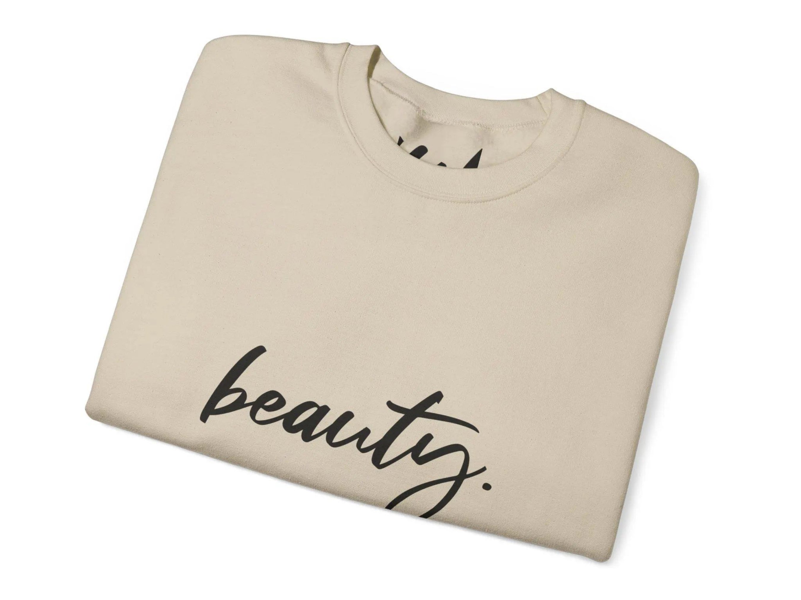 Beauty Minimalist Sweatshirt | Aesthetic Gift for Her