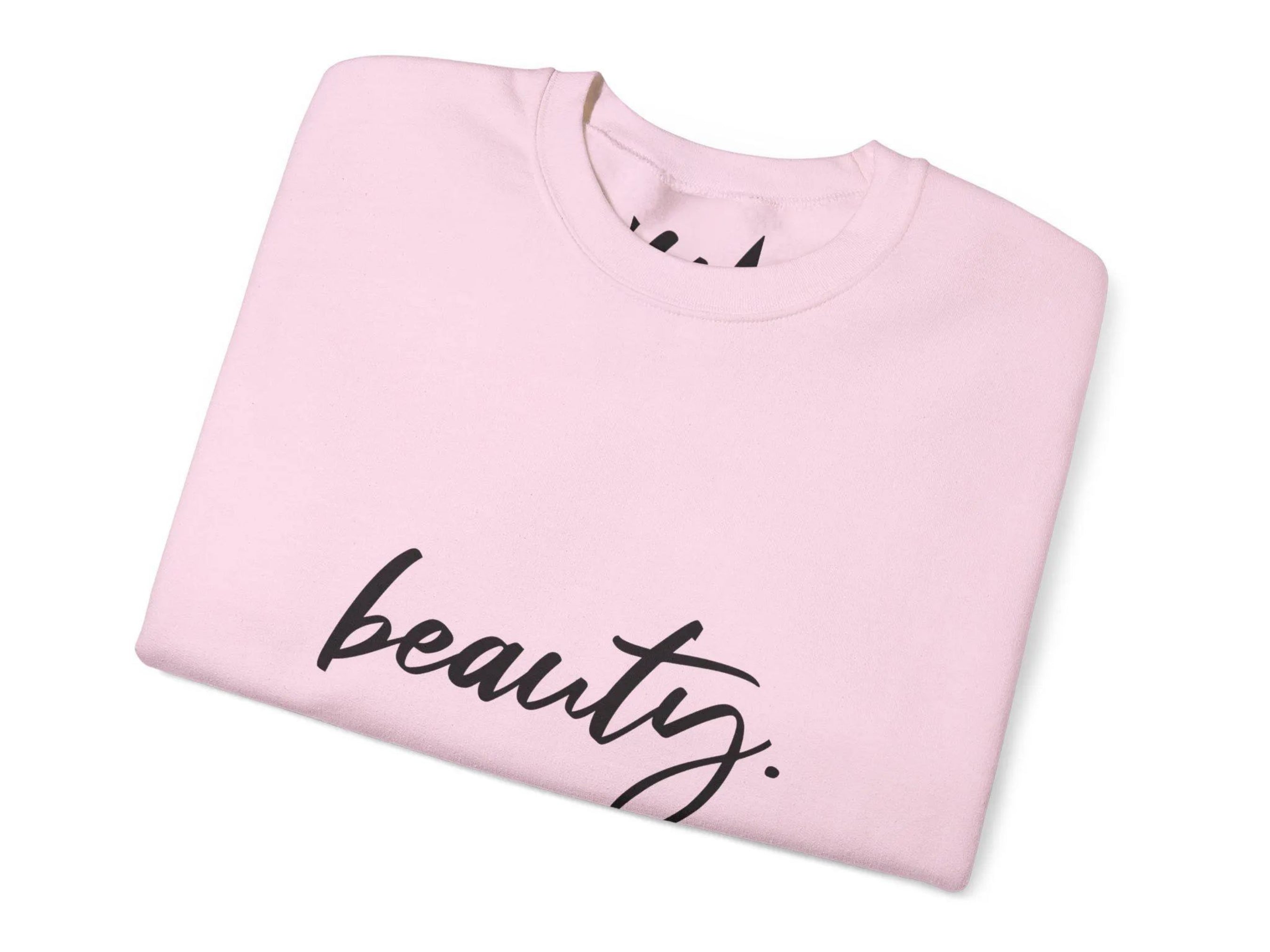 Beauty Minimalist Sweatshirt | Aesthetic Gift for Her