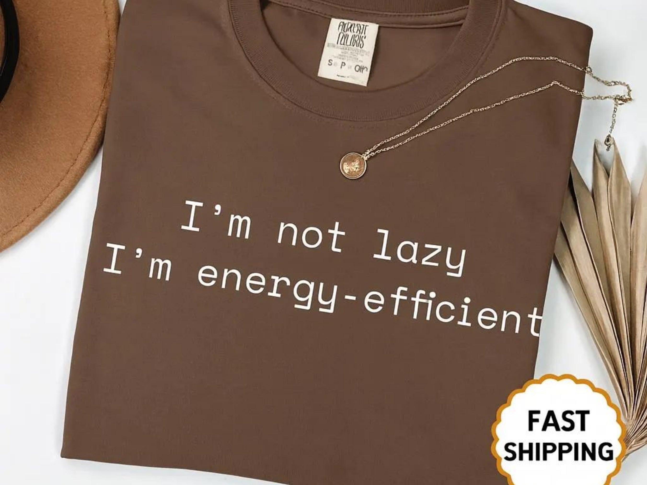 I'm Not Lazy I'm Energy Efficient Shirt | Funny Introvert Gift