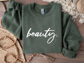 Beauty Minimalist Sweatshirt | Aesthetic Gift for Her
